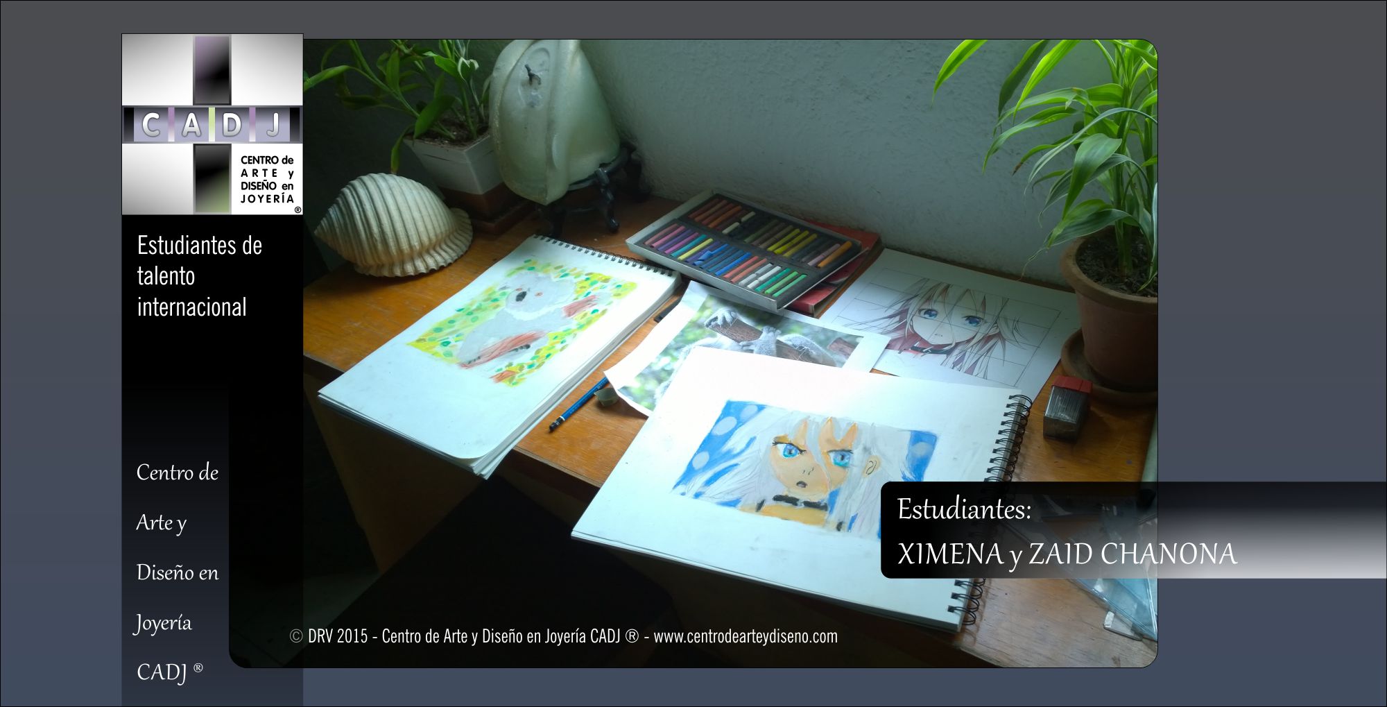 Creaciones de los niños en taller de verano - Escuela de joyería CADJ ®